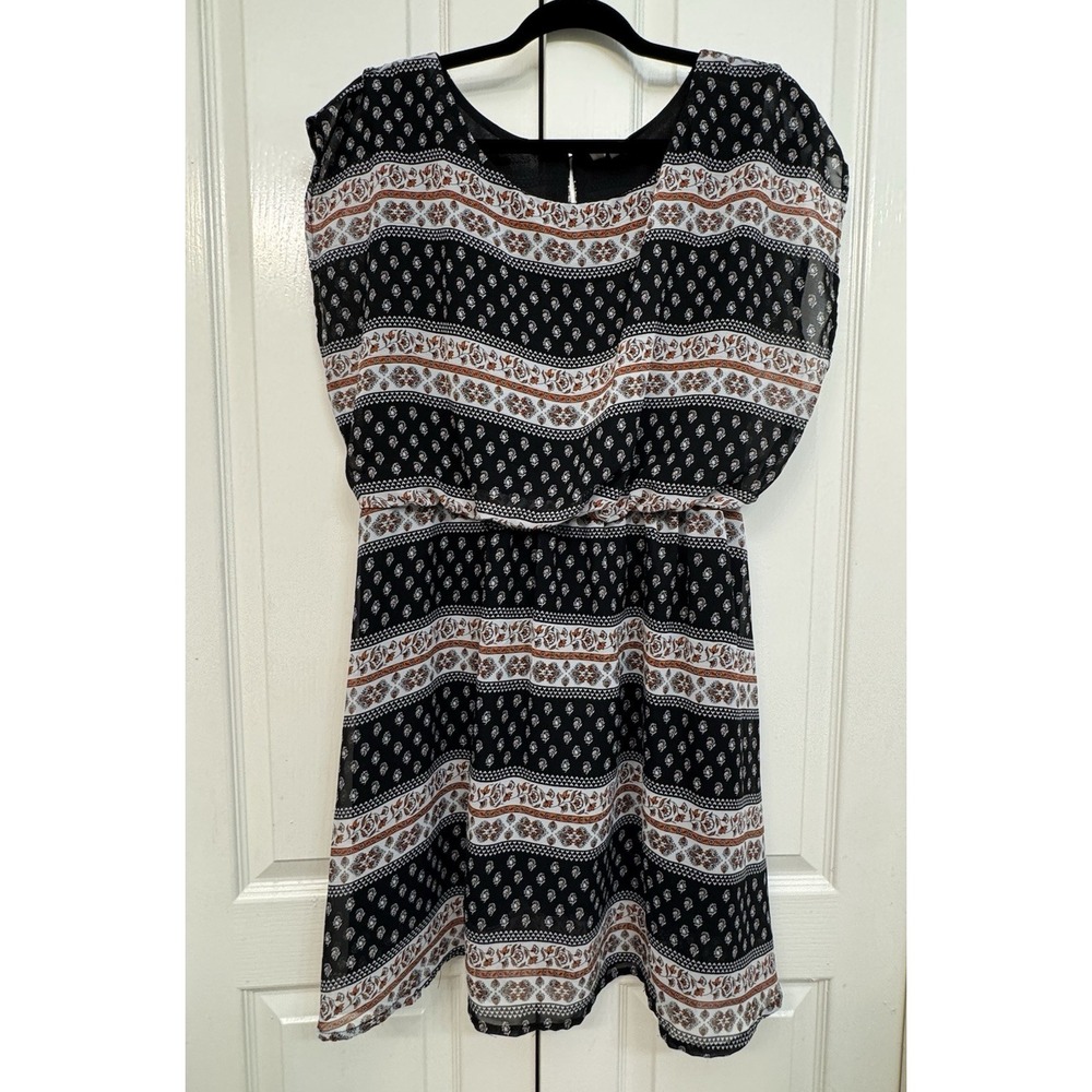 Japna Women's Multicolor Size XL Summer Dress Sleeveless for Casual/Office wear